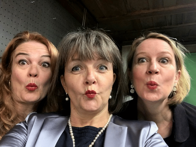 Ensemble Miroir: Stefi Spinas, Annette Labusch und Claire Genewein